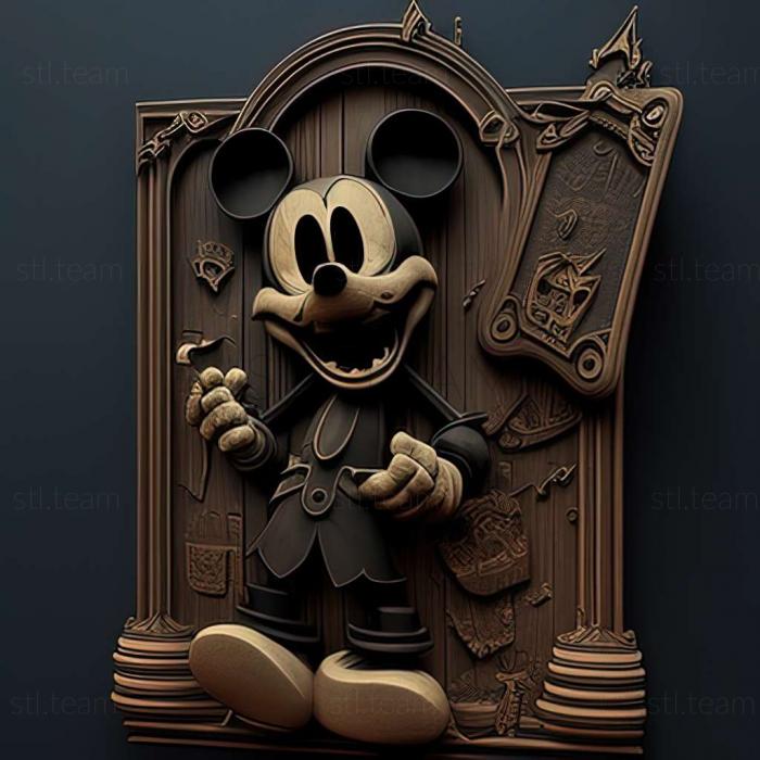 3D model Epic Mickey game (STL)